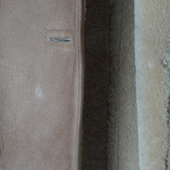 Vintage Sawyer of Napa Spring Lamb Shearling Coat - Picture 3 of 9